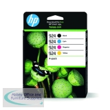 HP 924 Ink Cartridge Multipack CMYK 6C3Z1NE