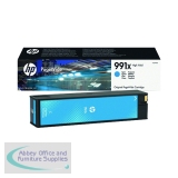 HP 991X High Yield Cyan Original PageWide Cartridge M0J90AE