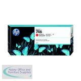 HP 746 300ml Chromatic Red Ink Cartridge (Capacity: 300ml) P2V81A