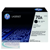 HP 70A LaserJet Toner Cartridge Black Q7570A