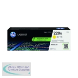 HP 220A LaserJet Toner Cartridge Yellow W2202A