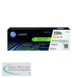 HP 220X LaserJet Toner Cartridge HY Yellow W2202X