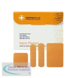 Reliance Medical Dependaplast Fabric Plasters Assorted Sizes (Pack of 100) 516