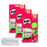 Pritt Stick Glue Stick 11g (Pack of 5) Buy 2 Get One FOC