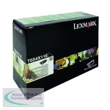 Lexmark Return Programme Toner Extra High Yield 36K Black 0T654X11E