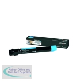 Lexmark X950/X952/X954 Toner Cartridge Extra High Yield 22K Cyan X950X2CG