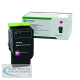 Lexmark Return Programme Toner Cartridge 3K Magenta C5220MS