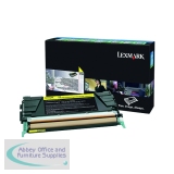 Lexmark C748 Yellow High Yield Return Program Toner Cartridge C748H3YG