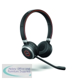 Jabra Evolve 65 SE MS Stereo Wireless Headset Link 380 USB-A Adapter + Charging Stand 6599-833-399