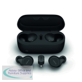 Jabra Evolve2 Wireless Bluetooth Ear Buds USB-C UC with Wireless Charging Pad 20797-989-889