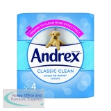 Andrex Classic Clean Toilet Roll (Pack of 24) 4480115