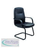 Jemini Rhone Visitors Chair 620x625x980mm s Black KF03432