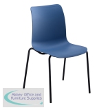 Jemini Flexi 4 Leg Chair 520x530x850mm Blue KF70032