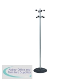 Astin Alba Totem Coat Stand Silver/Black KF70078