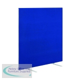 Jemini Floor Standing Screen 1600x25x1200mm Blue KF78989