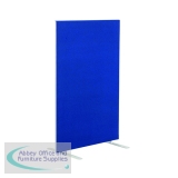 Jemini Floor Standing Screen 1200x25x1600mm Blue KF78991