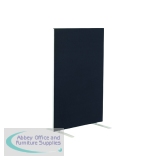 Jemini Floor Standing Screen 1200x25x1600mm Black KF79011