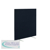 Jemini Floor Standing Screen 1600x25x1600mm Black KF79012