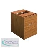 Jemini 2 Drawer Fixed Pedestal 404x500x495mm Nova Oak KF79864