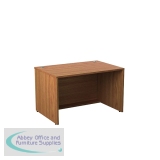 Jemini Reception Modular Straight Desk Unit 1200x800x740mm Nova Oak KF79876