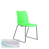 Jemini Flexi Skid Chair Green KF80396