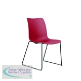 Jemini Flexi Skid Chair Red KF80398