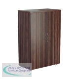 Jemini Wooden Cupboard 800x450x1600mm Dark Walnut KF810407