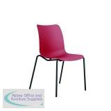 Jemini Flexi 4 Leg Chair Red KF81065