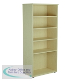 Jemini Wooden Bookcase 800x450x1800mm Maple KF811008