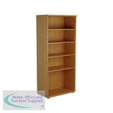 Jemini Wooden Bookcase 800x450x1800mm Nova Oak KF811015