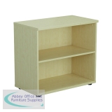 Jemini Wooden Bookcase 800x450x730mm Maple KF811343