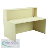 Jemini Reception Unit with Extension 1400x800x740mm Maple KF818275