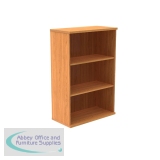 Polaris Bookcase 2 Shelf 800x400x1204mm Norwegian Beech KF821006