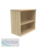 Polaris Bookcase 1 Shelf 800x400x730mm Canadian Oak KF821036