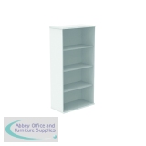 Polaris Bookcase 3 Shelf 800x400x1592mm Arctic White KF821116