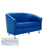 Jemini Tub Sofa Polyurethane Blue KF823087