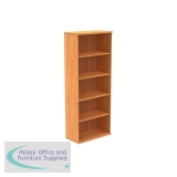 Astin Bookcase 4 Shelves 800x400x1980mm Norwegian Beech KF823728