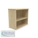 Astin Bookcase 1 Shelf 800x400x730mm Canadian Oak KF823735