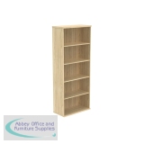 Astin Bookcase 4 Shelves 800x400x1980mm Canadian Oak KF823773