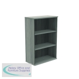 Astin Bookcase 2 Shelves 800x400x1204mm Alaskan Grey Oak KF823858