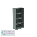 Astin Bookcase 3 Shelves 800x400x1592mm Alaskan Grey Oak KF823865