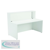 Jemini Reception Unit 1400x800x740mm White KF839531