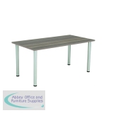 Jemini Rectangular Meeting Table 1600x800x730mm Grey Oak KF840196