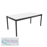 Jemini Titan Multipurpose Classroom Table 1200x600x590mm Grey/Black KF882419