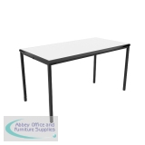 Jemini Titan Multipurpose Classroom Table 1200x600x710mm Grey/Black KF882423