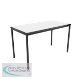 Jemini Titan Multipurpose Classroom Table 1200x600x760mm Grey/Black KF882425