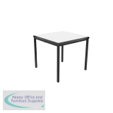 Jemini Titan Multipurpose Classroom Table 600x600x590mm Grey/Black KF882431