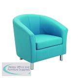 Jemini Tub Polyurethane Armchair Sky Blue KF882438