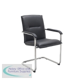 First Stratus Tuscany Visitor Chair Leather Look KF90272