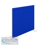 Jemini Floor Standing Screen 1400x25x1200mm Blue FST1412SRB